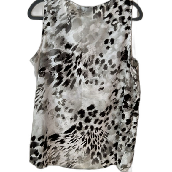 Apt. 9 Women's Size XL Sleeveless Animal Print Blouse - Picture 4 of 6